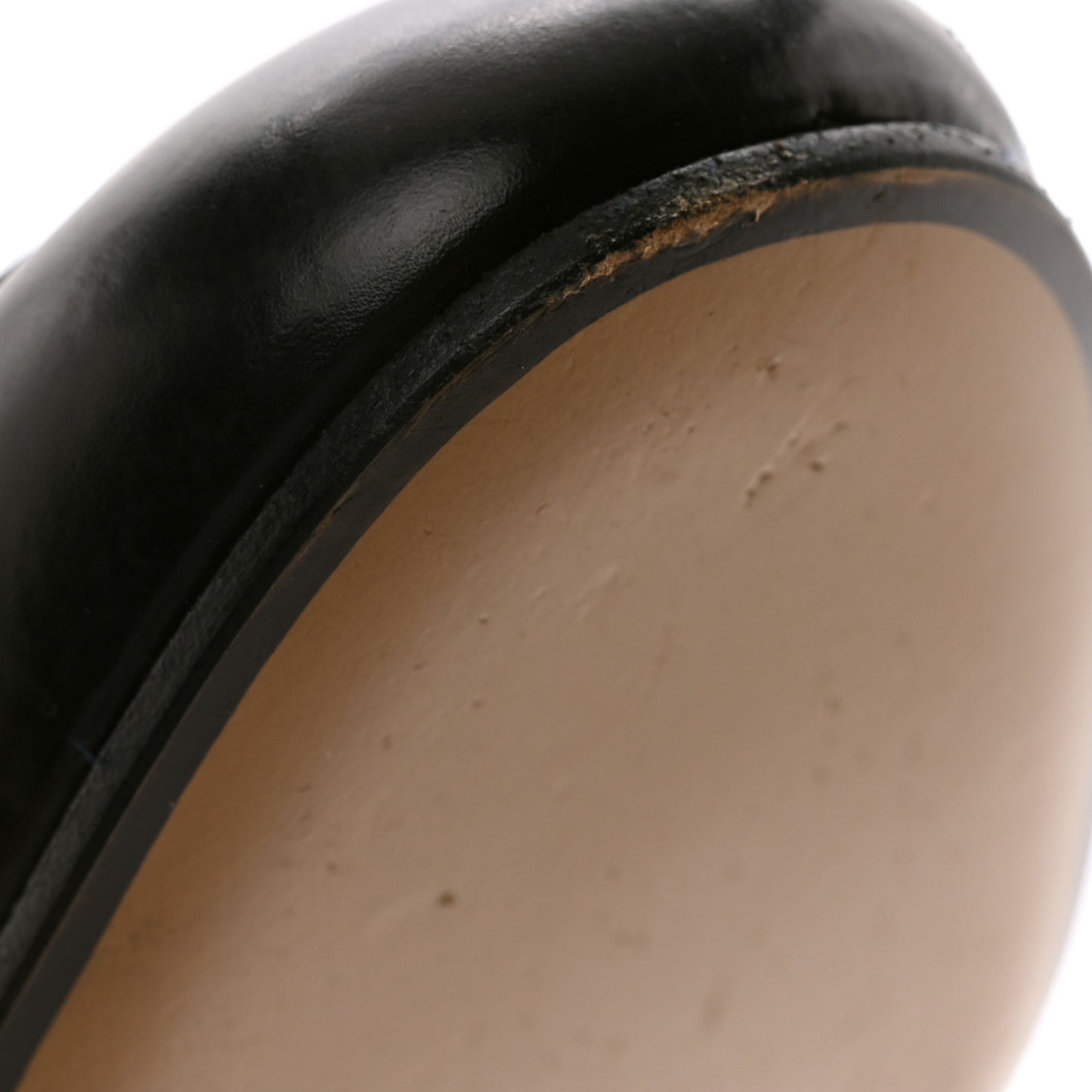 Calfskin Womens Princetown Slippers 40 Black
