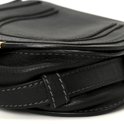 Chloe Calfskin Mini Marcie Round Crossbody Bag Black 10 of 10