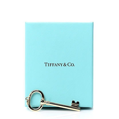 Tiffany 18K Yellow Gold Large Oval Key Pendant 4 of 4