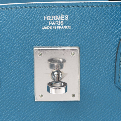 Hermes Epsom Birkin 30 Bleu Izmir 20 of 45