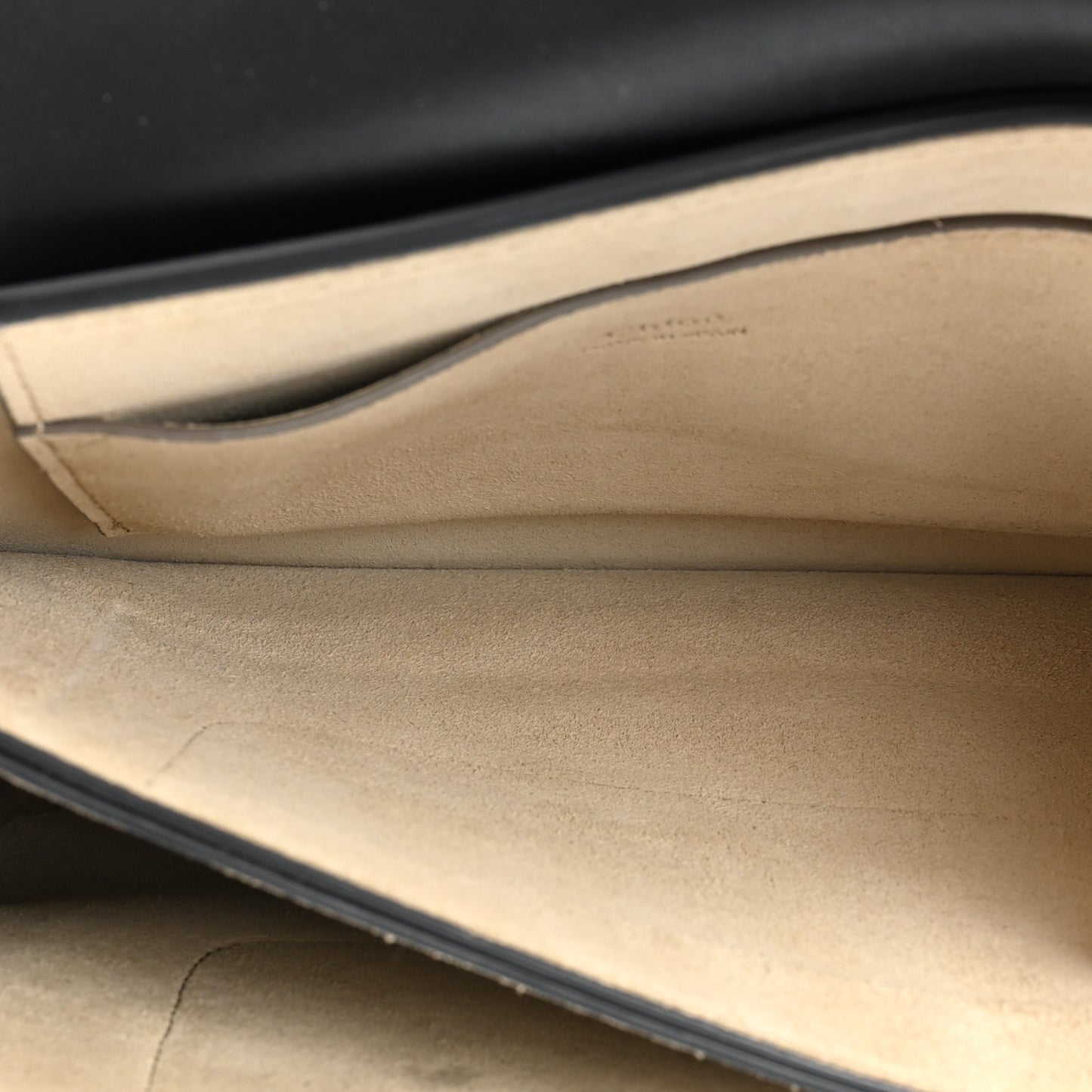 Suede Calfskin Small Faye Shoulder Bag Black