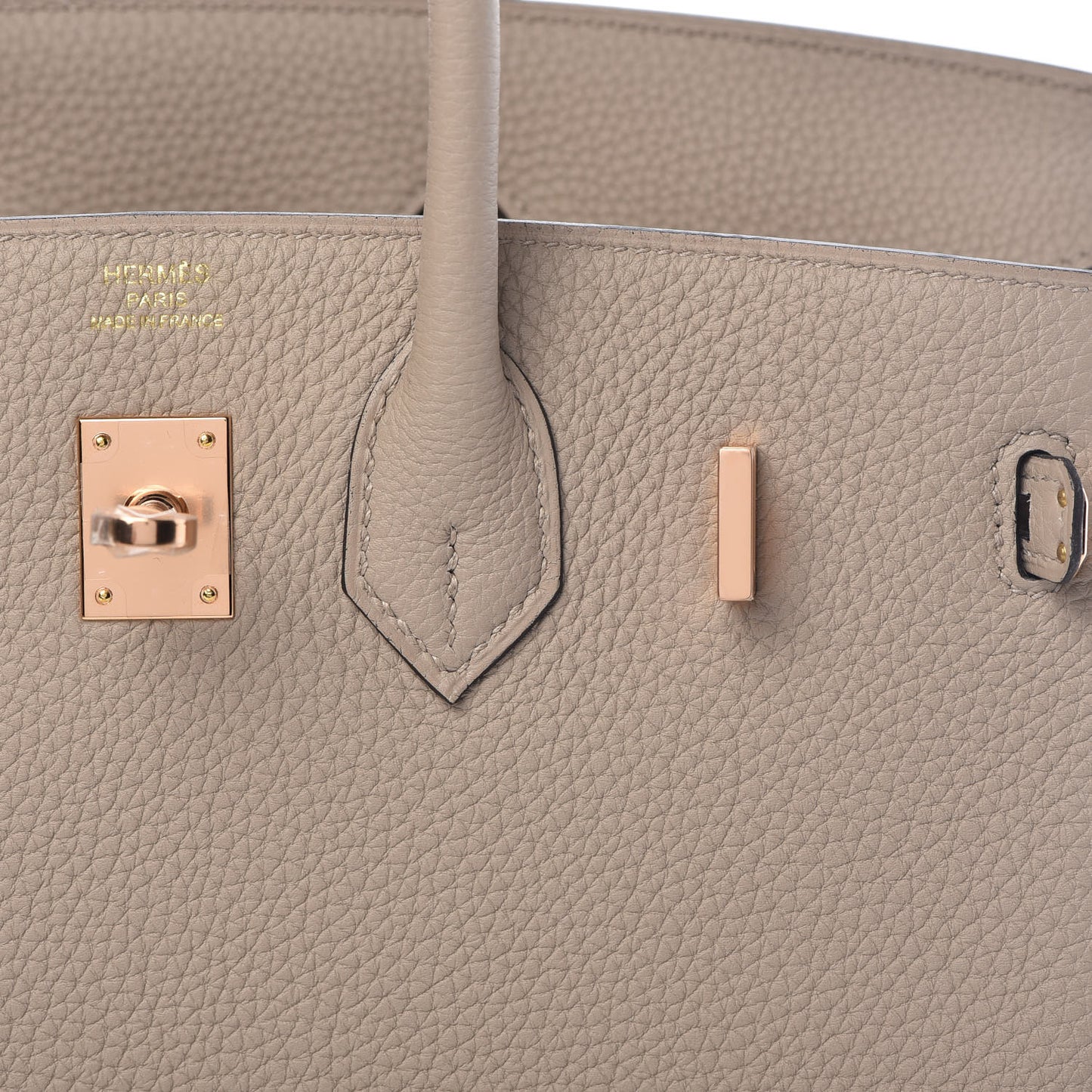 Togo Birkin 25 Gris Tourterelle