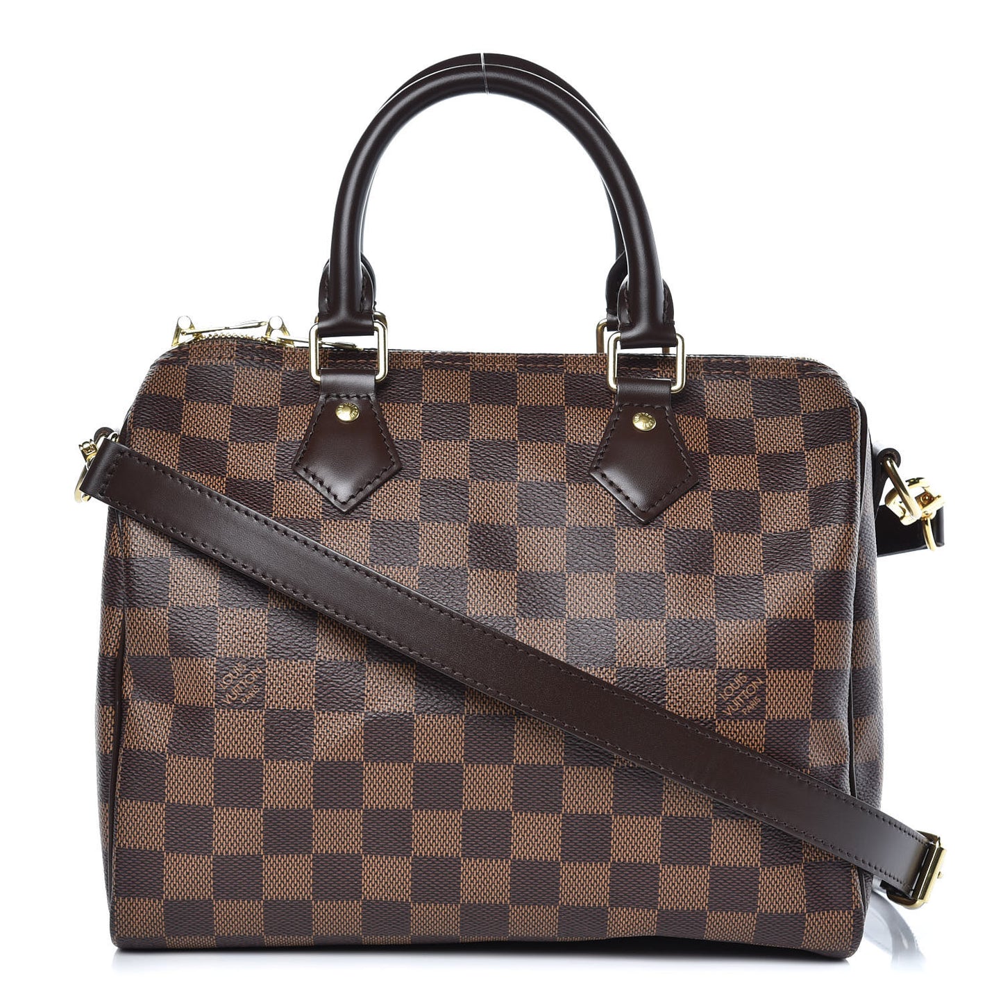 Damier Ebene Speedy Bandouliere 25