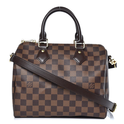 Louis Vuitton Damier Ebene Speedy Bandouliere 25 1 of 8