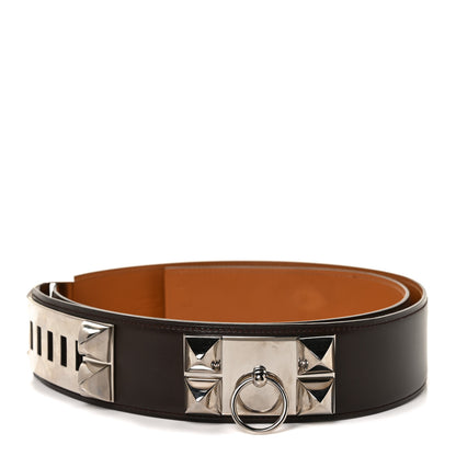 Hermes Box Collier De Chien CDC Belt 100 Chocolate 1 of 6