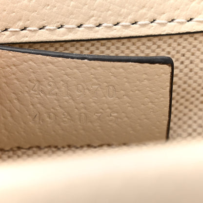 Gucci Textured Calfskin Crystal Mini Dionysus Shoulder Bag Mystic White 7 of 13