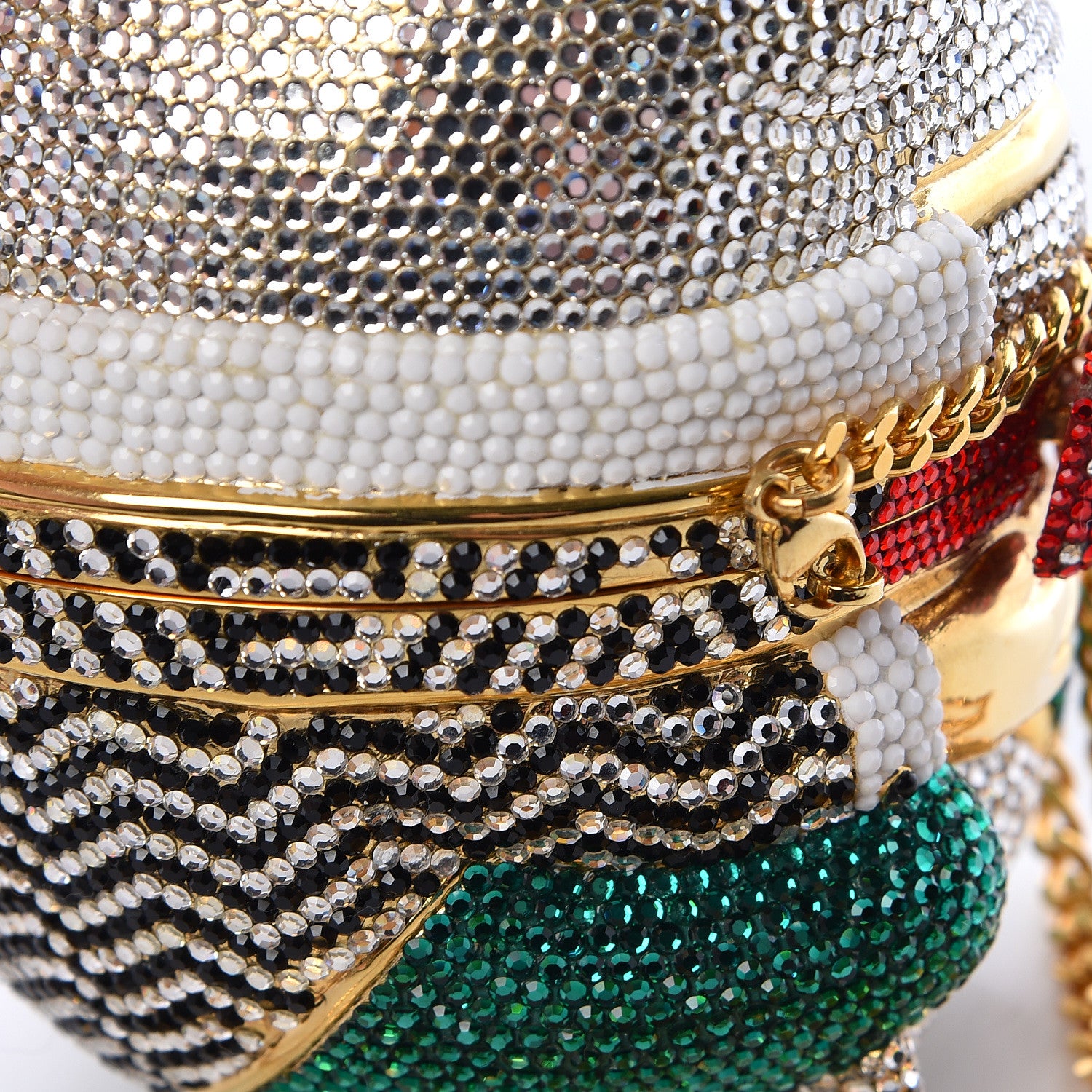Judith Leiber Crystal Humpty Dumpty Minaudiere Clutch Multicolor 11 of 12
