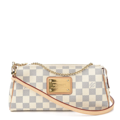 Louis Vuitton Damier Azur Eva Clutch 1 of 8