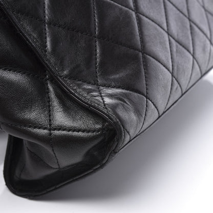 Chanel Lambskin Quilted CC Shoulder Bag Black 8 of 11
