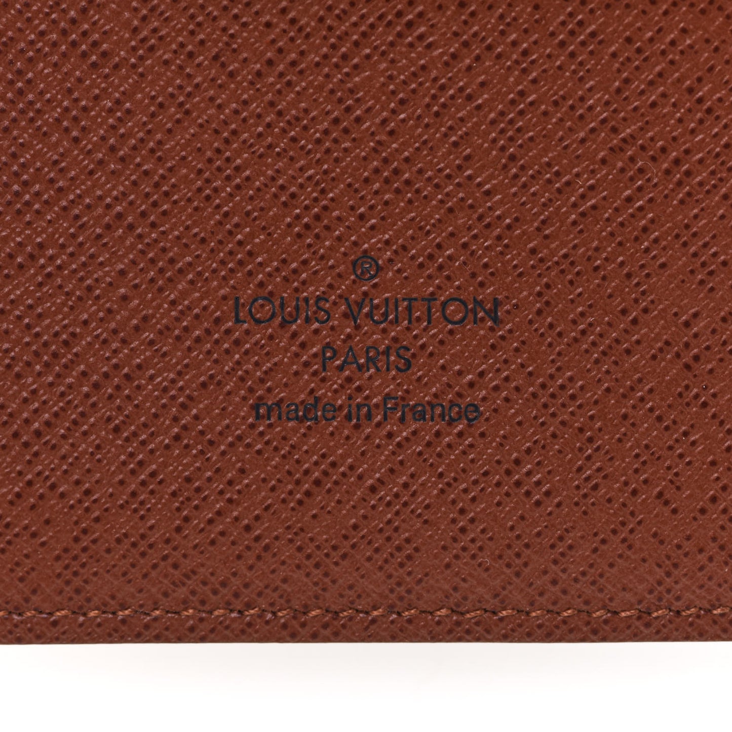 Monogram Large Ring Agenda Cover