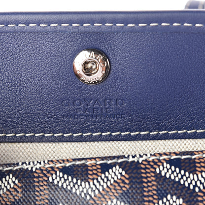 Goyard Goyardine Reversible Mini Anjou Navy 18 of 18