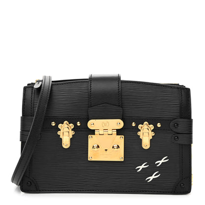 Louis Vuitton Epi Trunk Clutch Black 1 of 11