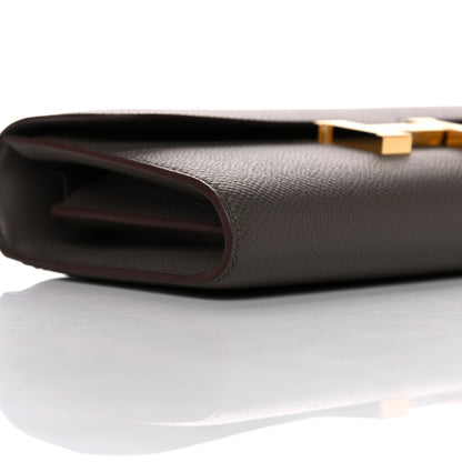 Hermes Epsom Constance Long To Go Wallet Etain 9 of 11