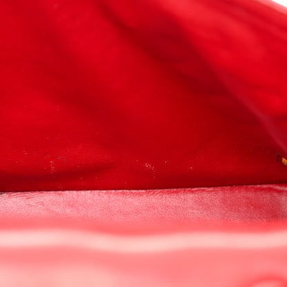 Chanel Patent Jumbo Single Flap Red 15 of 17
