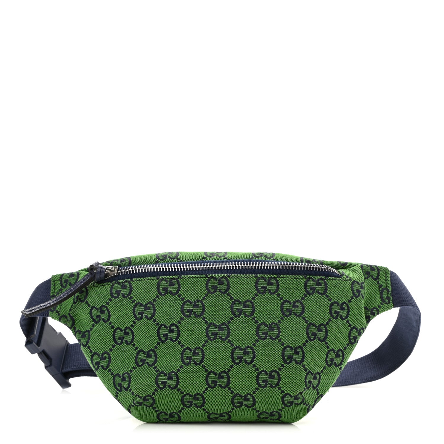 Gucci Monogram Multicolor Belt Bag Green Blue 1 of 8