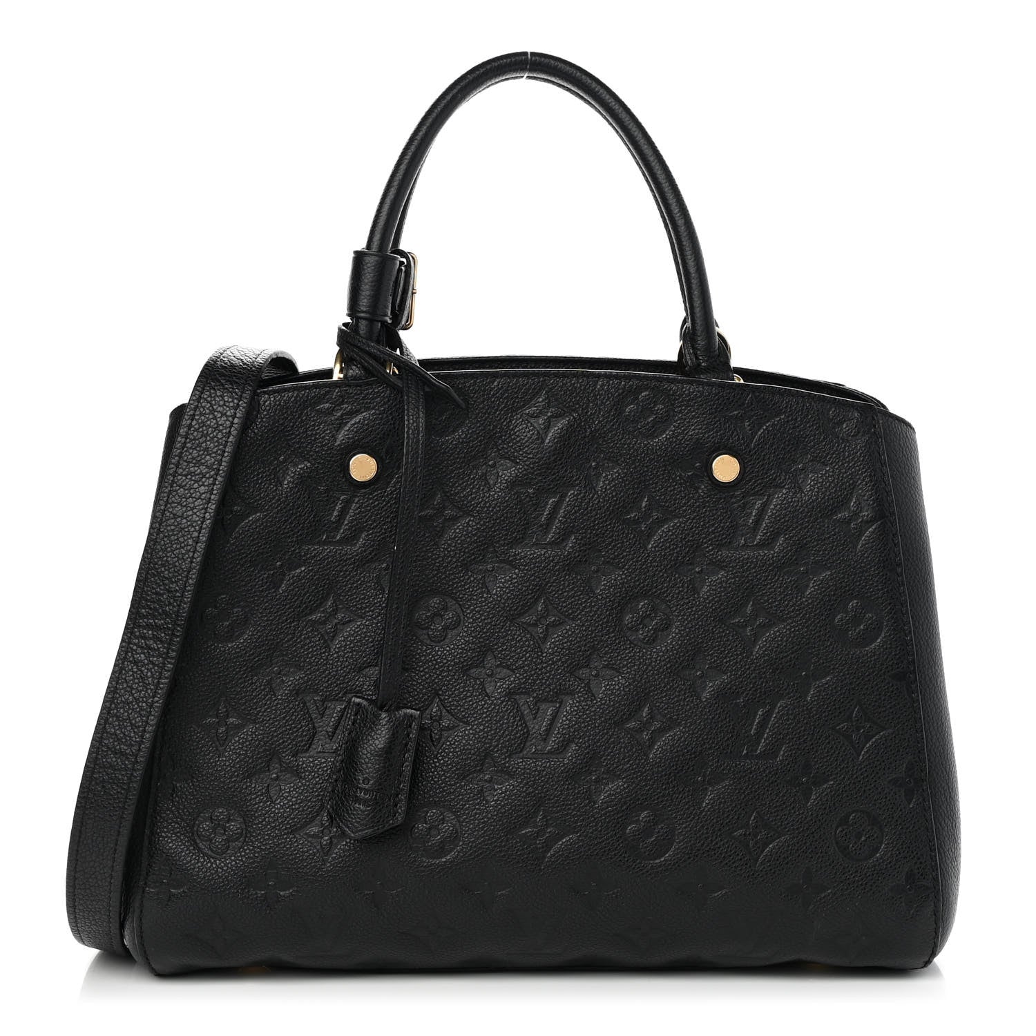 Louis Vuitton Empreinte Montaigne MM Black 1 of 10