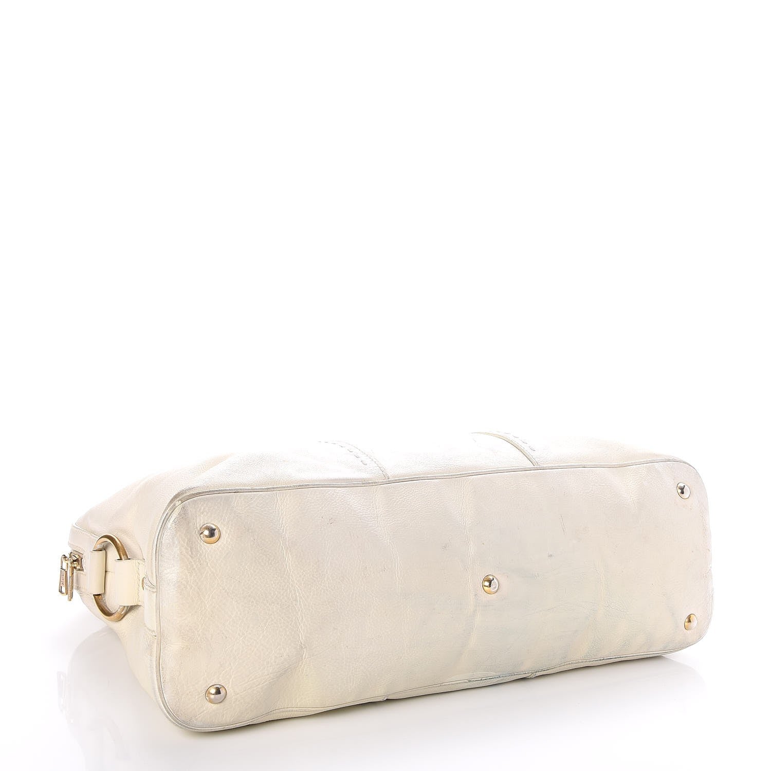 Saint Laurent Calfskin Oversized Muse White 4 of 12