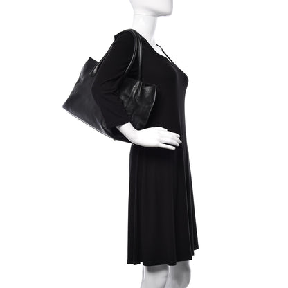 Chanel Calfskin Cerf Executive Shopper Tote Black 2 of 18