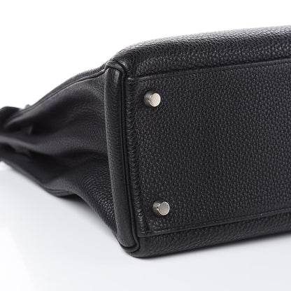 Hermes Togo Kelly Retourne 32 Black 33 of 35