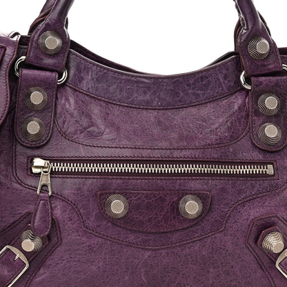 Balenciaga Agneau Giant 21 Silver Hardware City Raisin 8 of 16