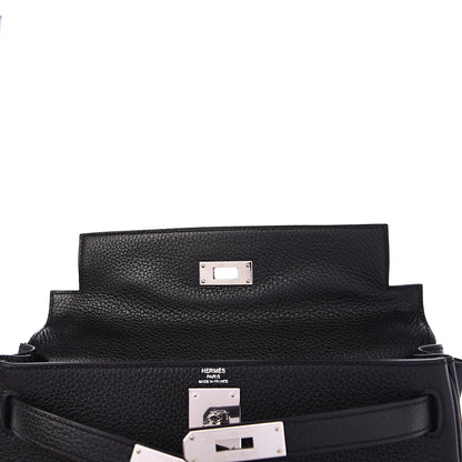 Hermes Taurillon Clemence Kelly Retourne 28 Black 24 of 38