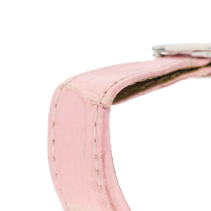 Cartier Stainless Steel Alligator 31mm Roadster Quartz Watch Pink 8 of 9