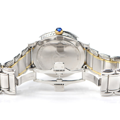 David Yurman Stainless Steel 18K Yellow Gold Diamond Bezel Mother of Pearl 38mm Classic Quartz Watch 5 of 6