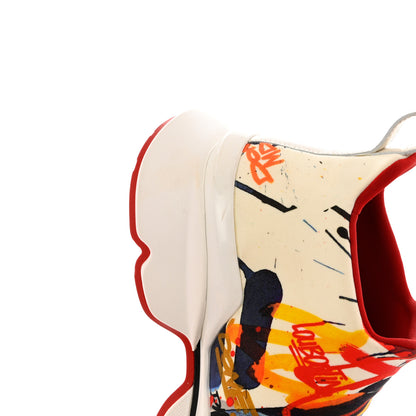 Christian Louboutin Neoprene Sock Space Run Donna Flat Sneakers 39 Multicolor 9 of 12