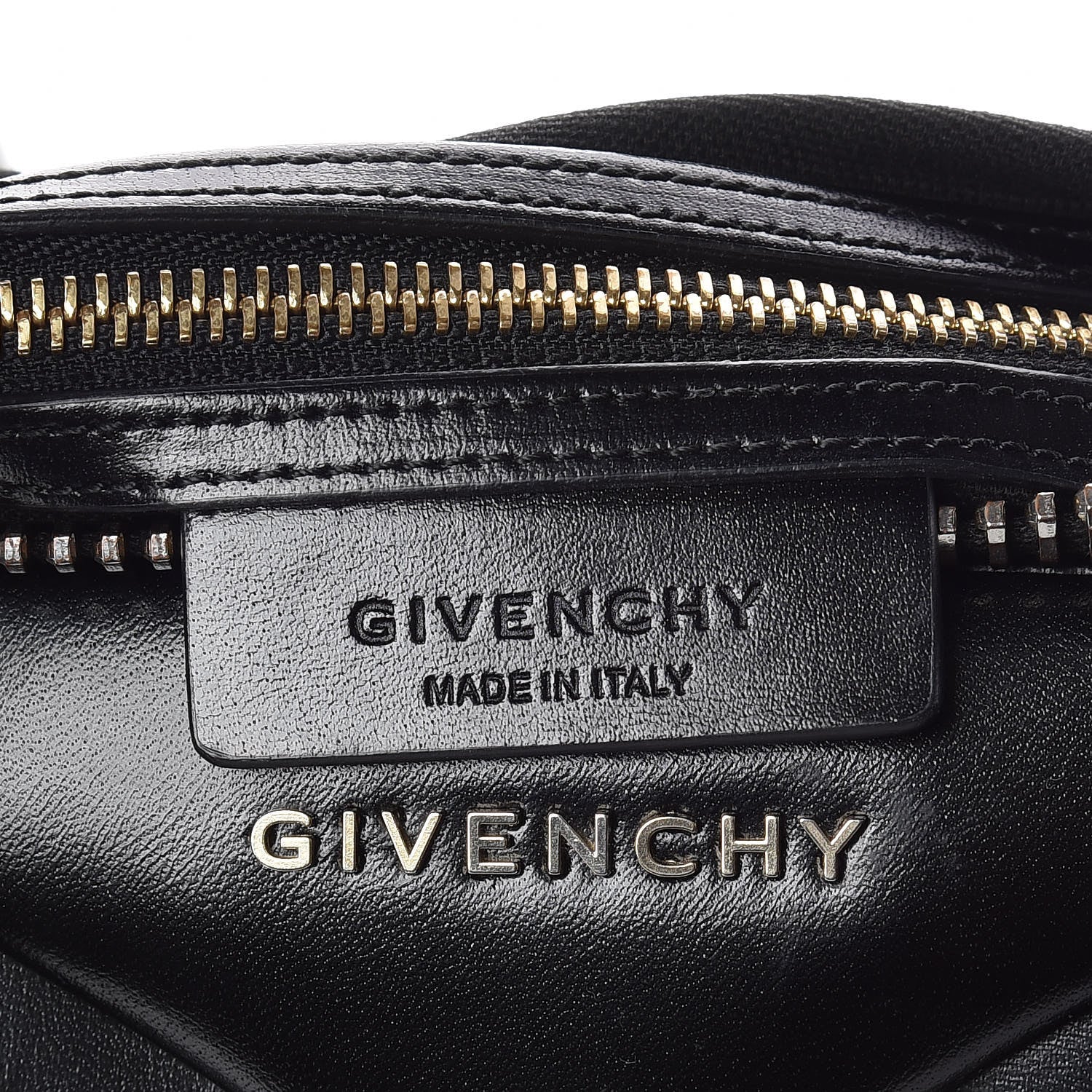 Givenchy Shiny Lord Calfskin Small Antigona Black 6 of 12