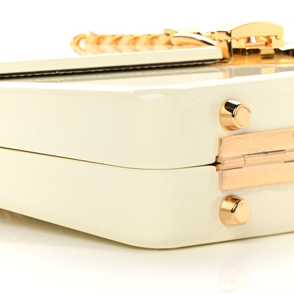 Gucci Plexiglass Mini Sylvie 1969 Top Handle Bag Ivory 9 of 10