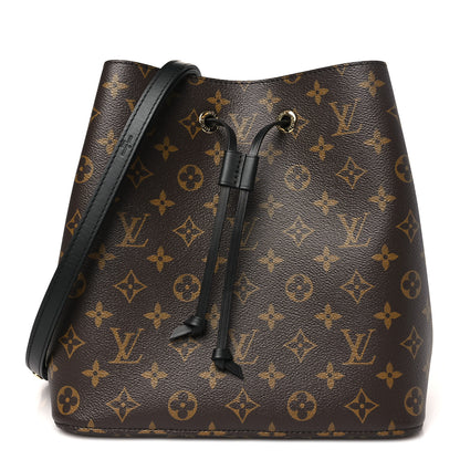 Louis Vuitton Monogram Neonoe MM Black 1 of 9