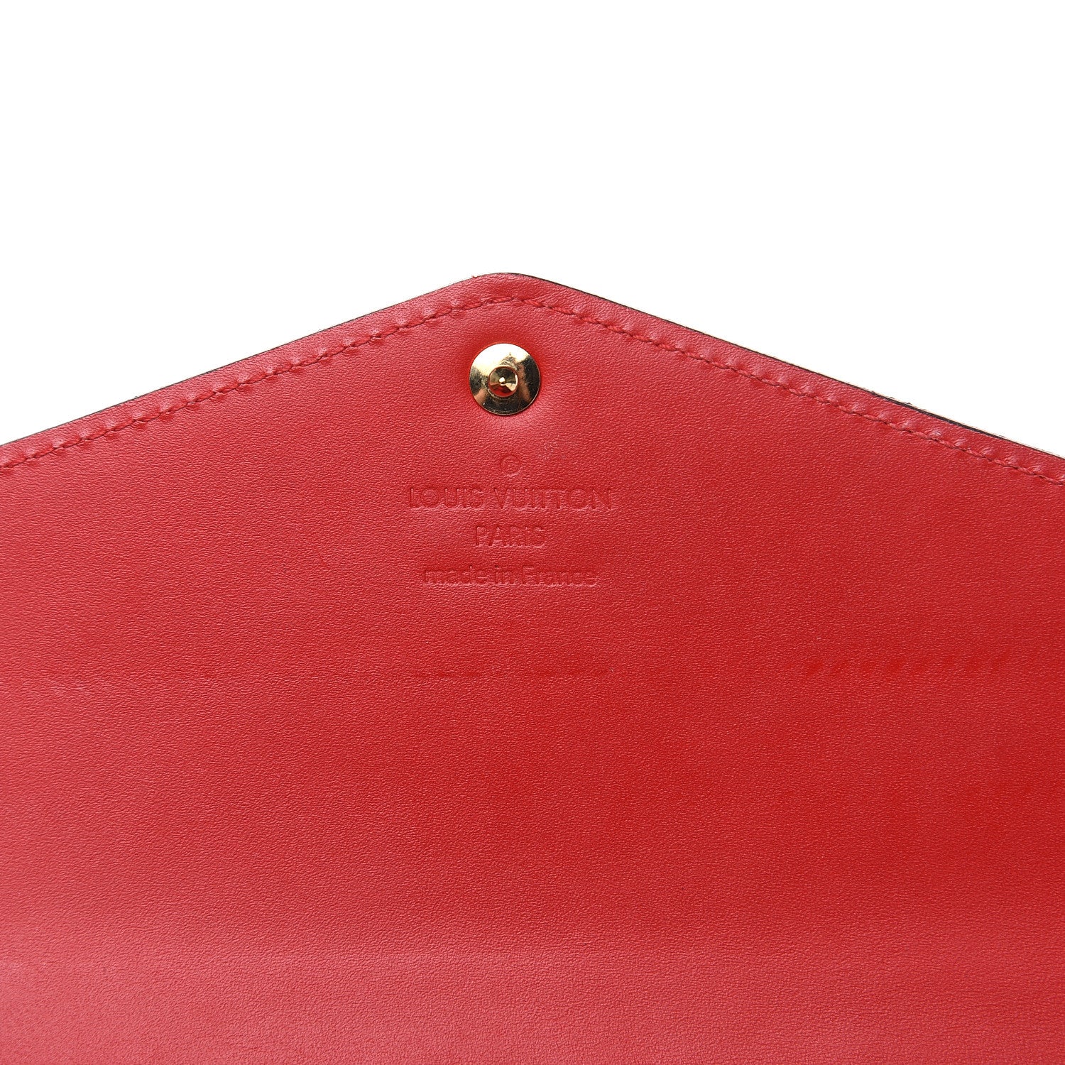 Louis Vuitton Vernis Sarah Wallet NM Cherry 6 of 8