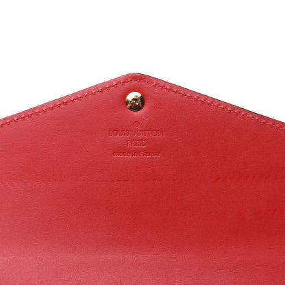 Louis Vuitton Vernis Sarah Wallet NM Cherry 6 of 8