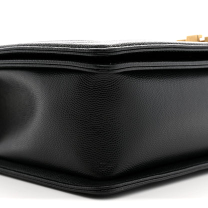 Chanel Caviar Quilted Medium Boy Flap Black 9 of 12