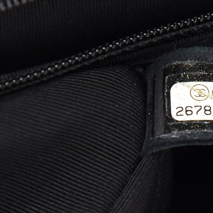 Chanel Tweed Puffy Horizontal Quilted Flap Black White 7 of 9