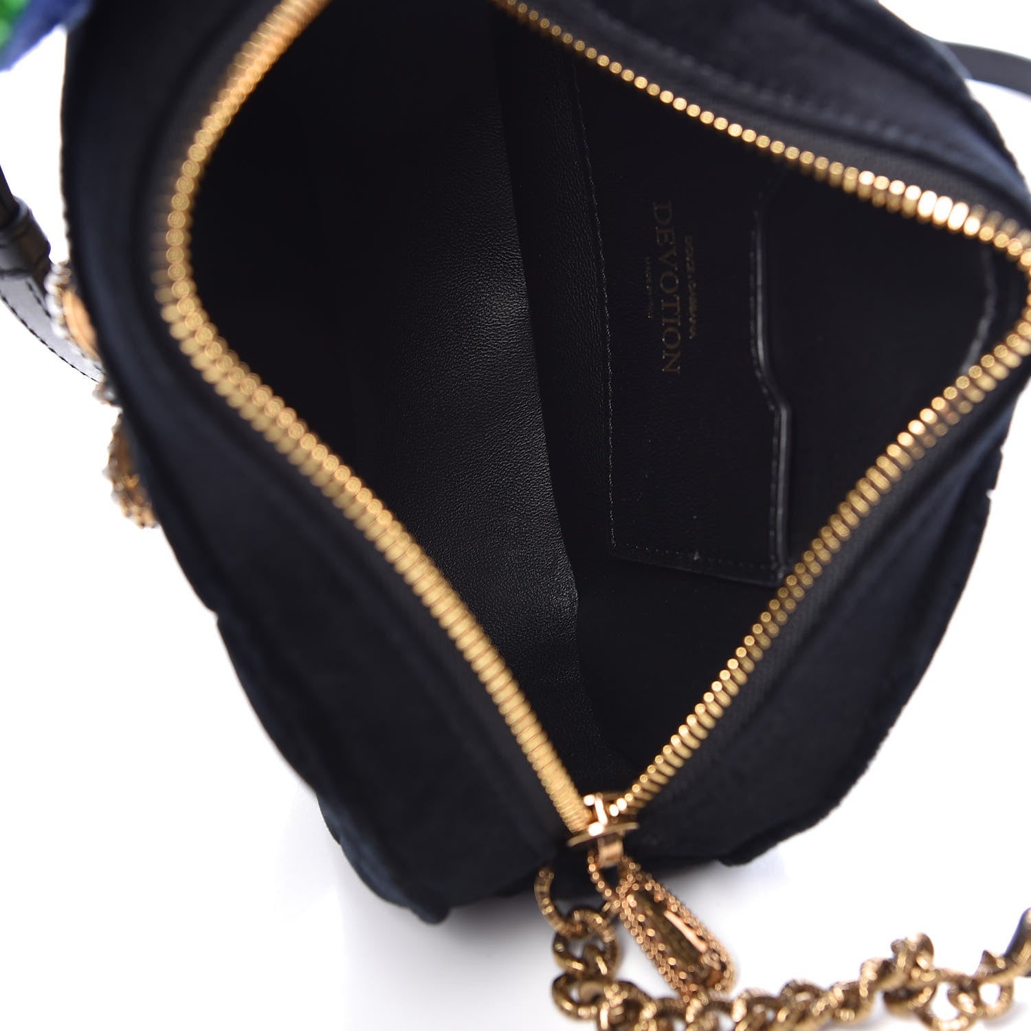 Dolce & Gabbana Velvet Devotion Crossbody Bag Black 5 of 9