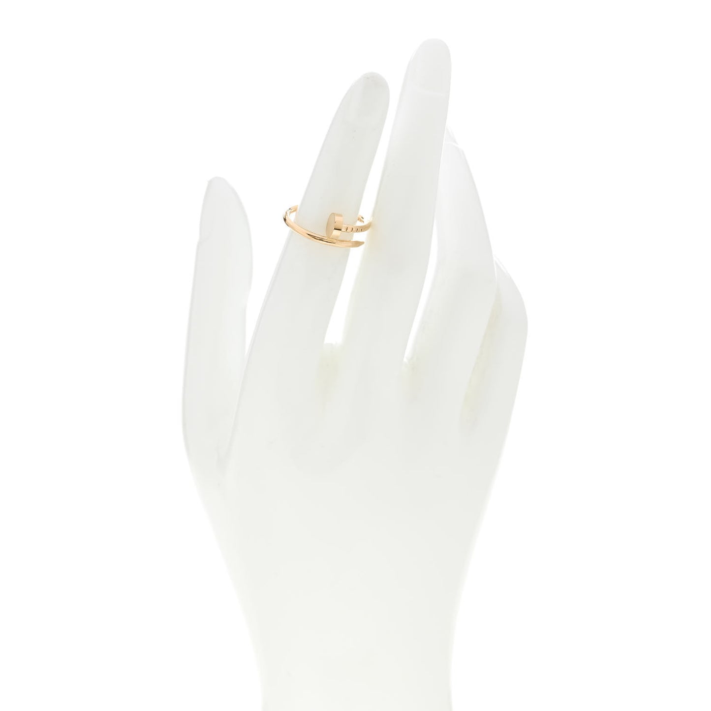 18K Yellow Gold Small Juste Un Clou Ring 50 5.25