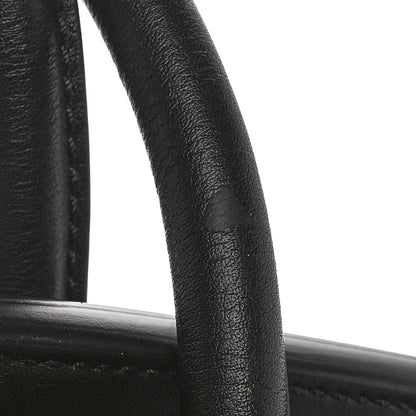 Proenza Schouler Raffia Calfskin Pipe Bag Black 11 of 12