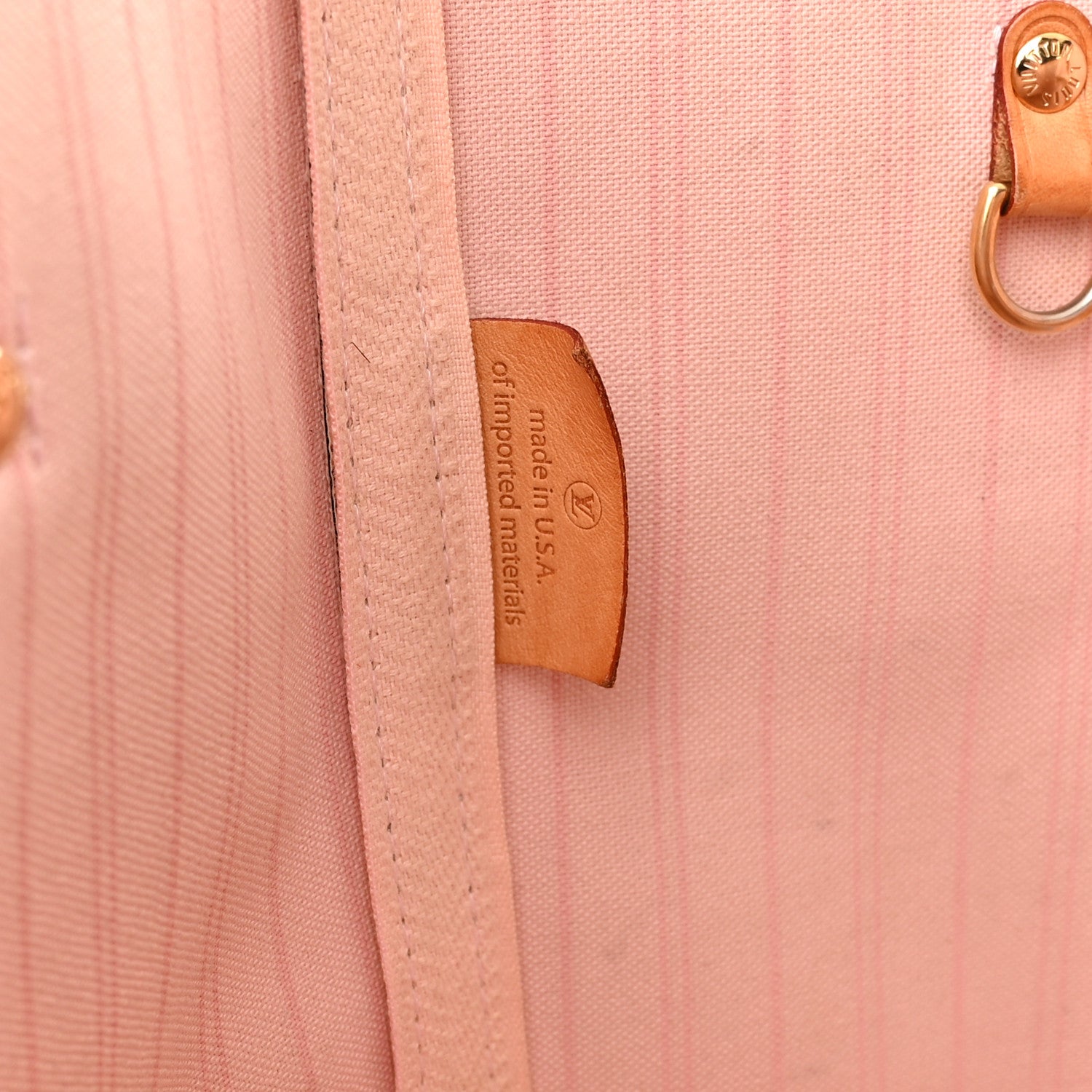 Louis Vuitton Damier Azur Neo Neverfull MM Rose Ballerine 7 of 16