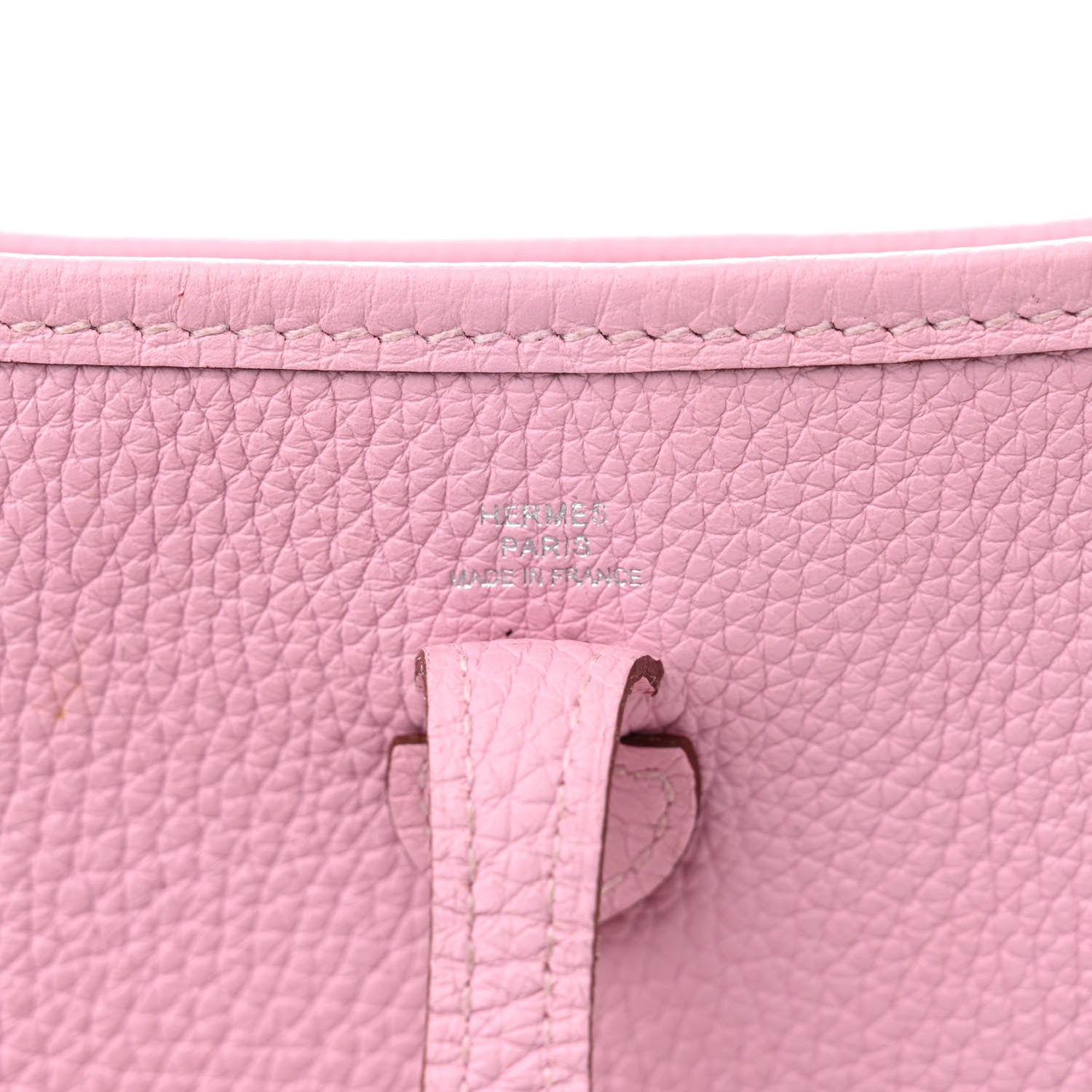 Hermes Taurillon Clemence Evelyne TPM Mauve Sylvestre 6 of 12