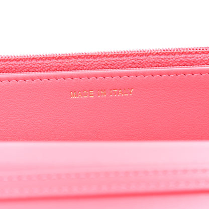 Chanel Calfskin Quilted Pearl CC Wallet On Chain WOC Pink 7 of 12