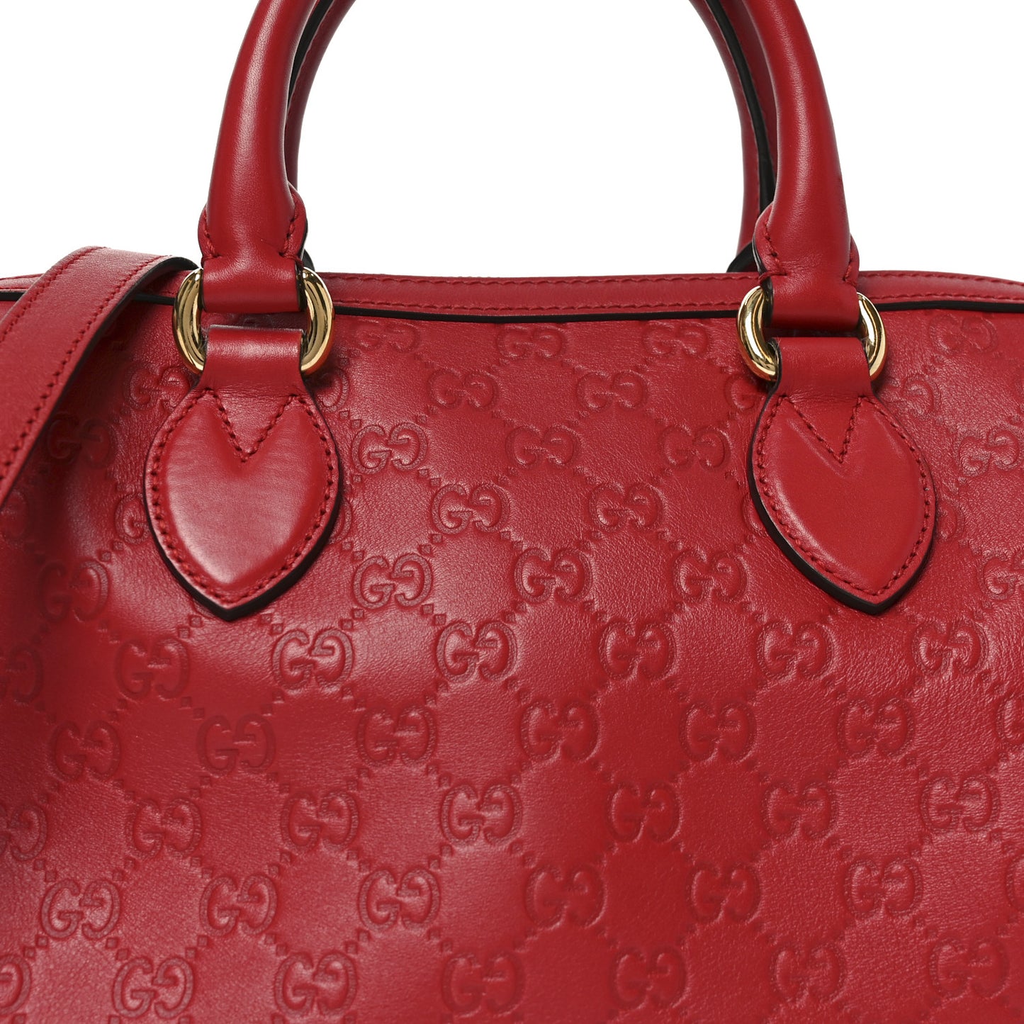 Guccissima Signature Boston Hibiscus Red