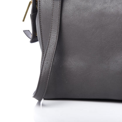 Saint Laurent Sheepskin Small Cabas ChYc Grey 10 of 11