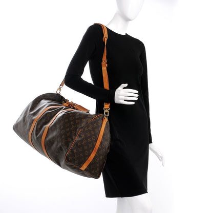 Louis Vuitton Monogram Keepall Bandouliere 55 2 of 23