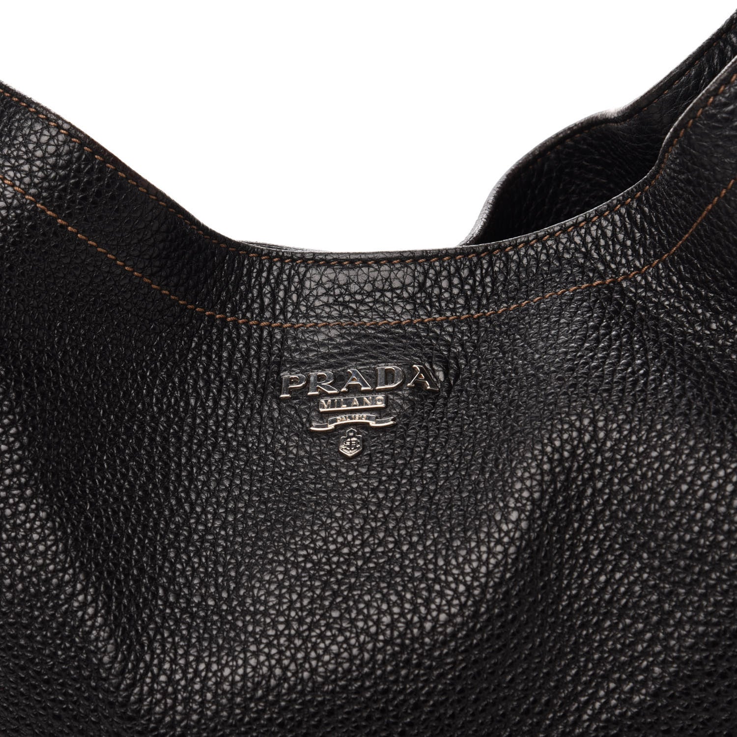 Prada Vitello Daino Hobo Black 16 of 16