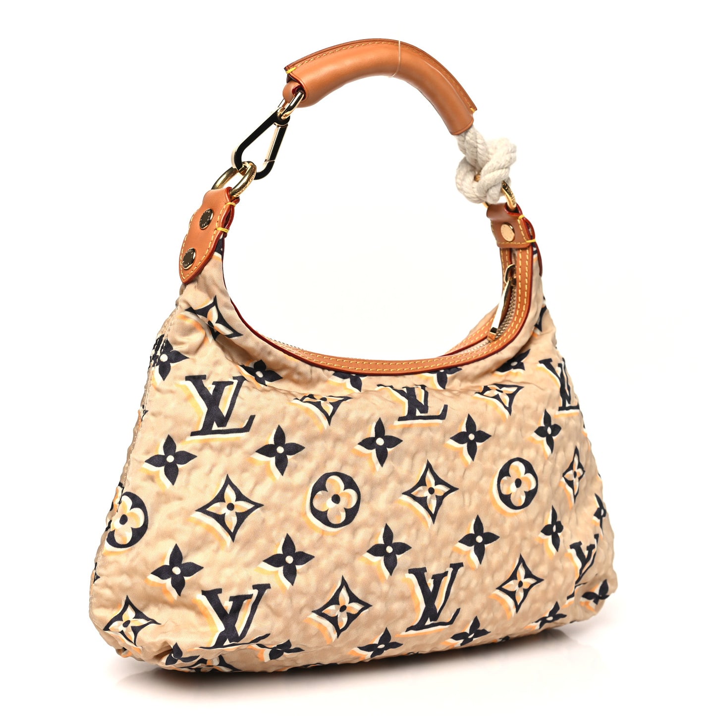 Nylon Monogram Cruise Bulles PM Beige