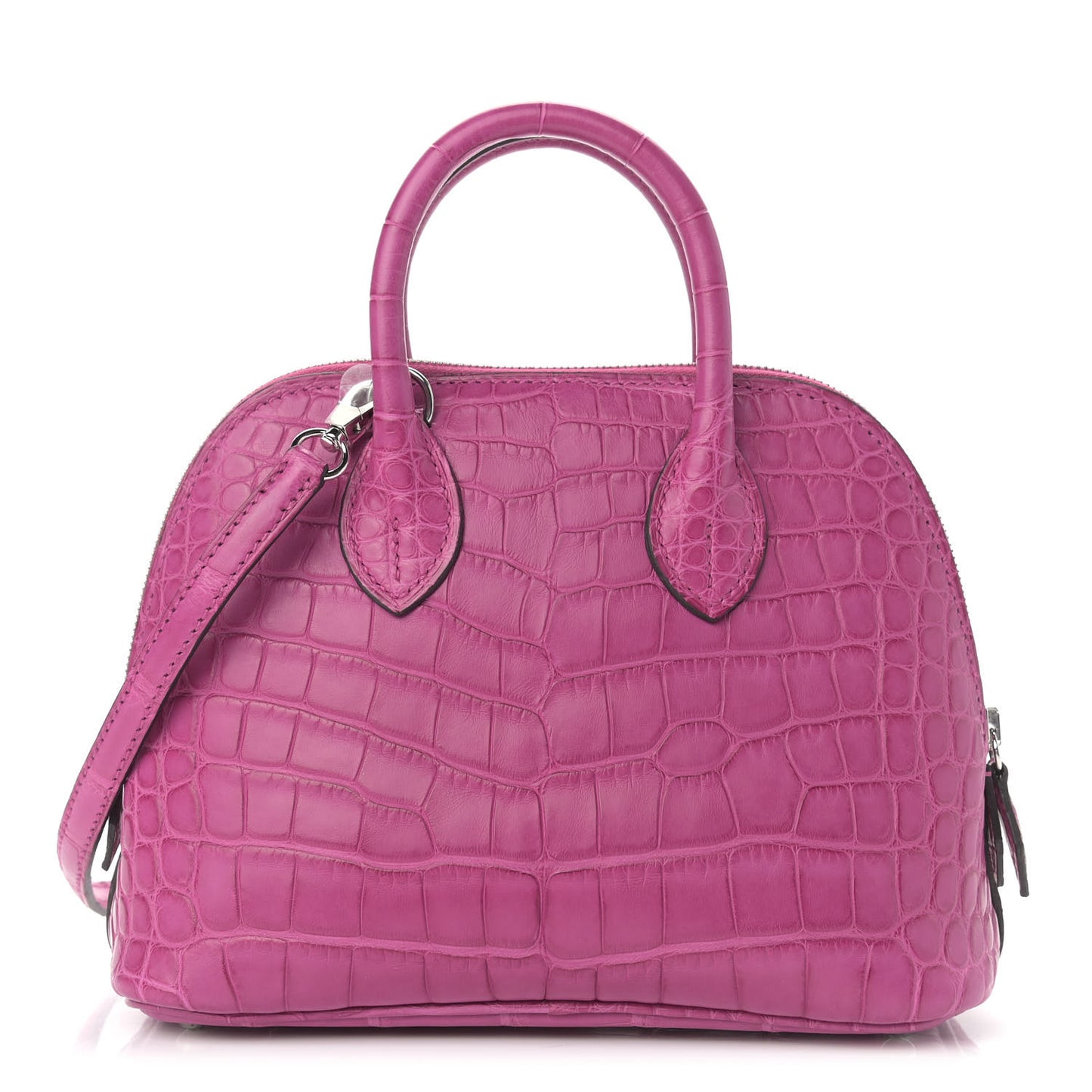 Matte Alligator Bolide Mini 1923 Rose Scheherazade