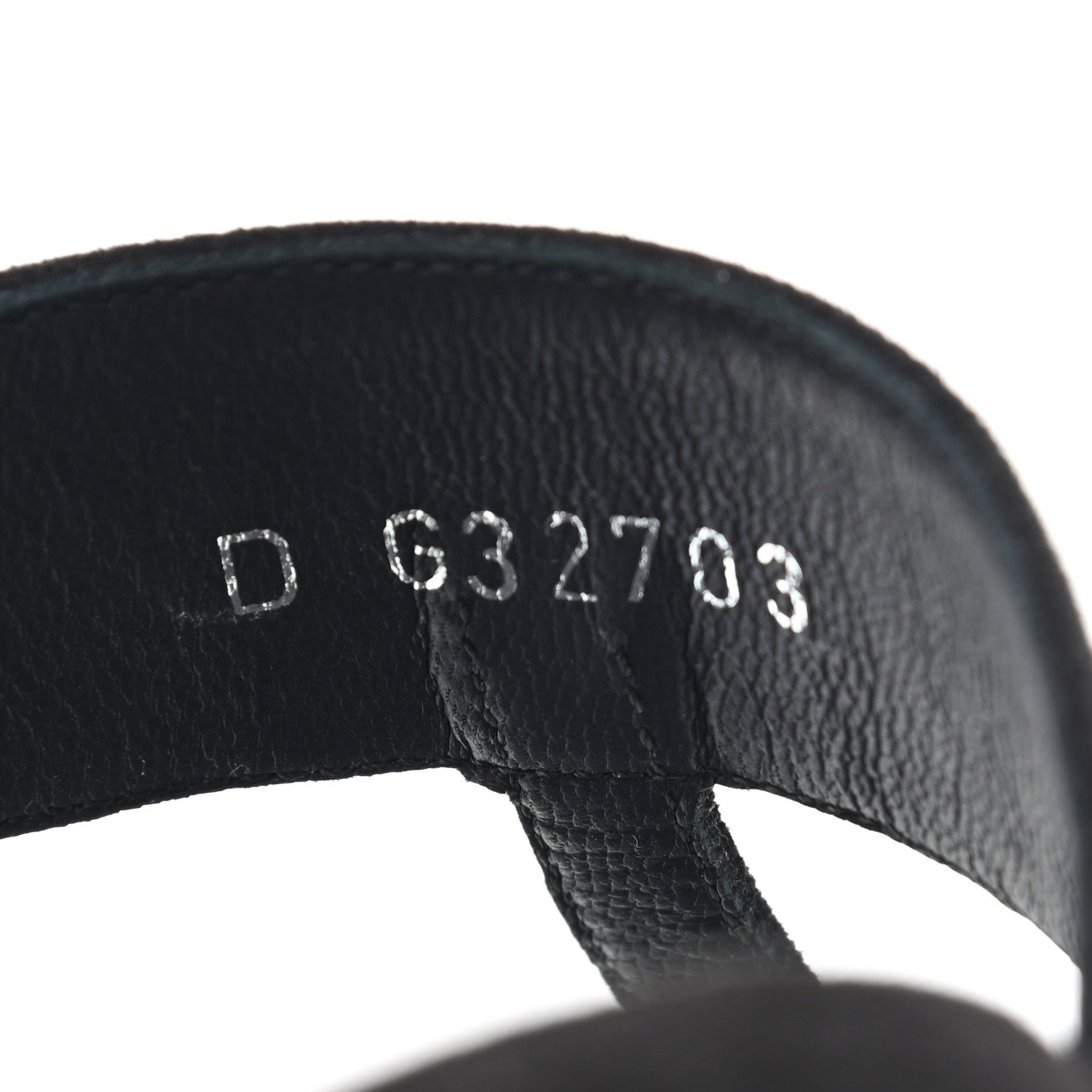Chanel Suede CC Thong Sandals 38 Black 8 of 9