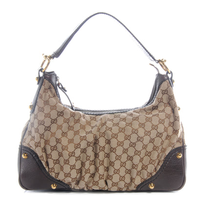 Gucci Monogram Medium Jockey Tote 1 of 7