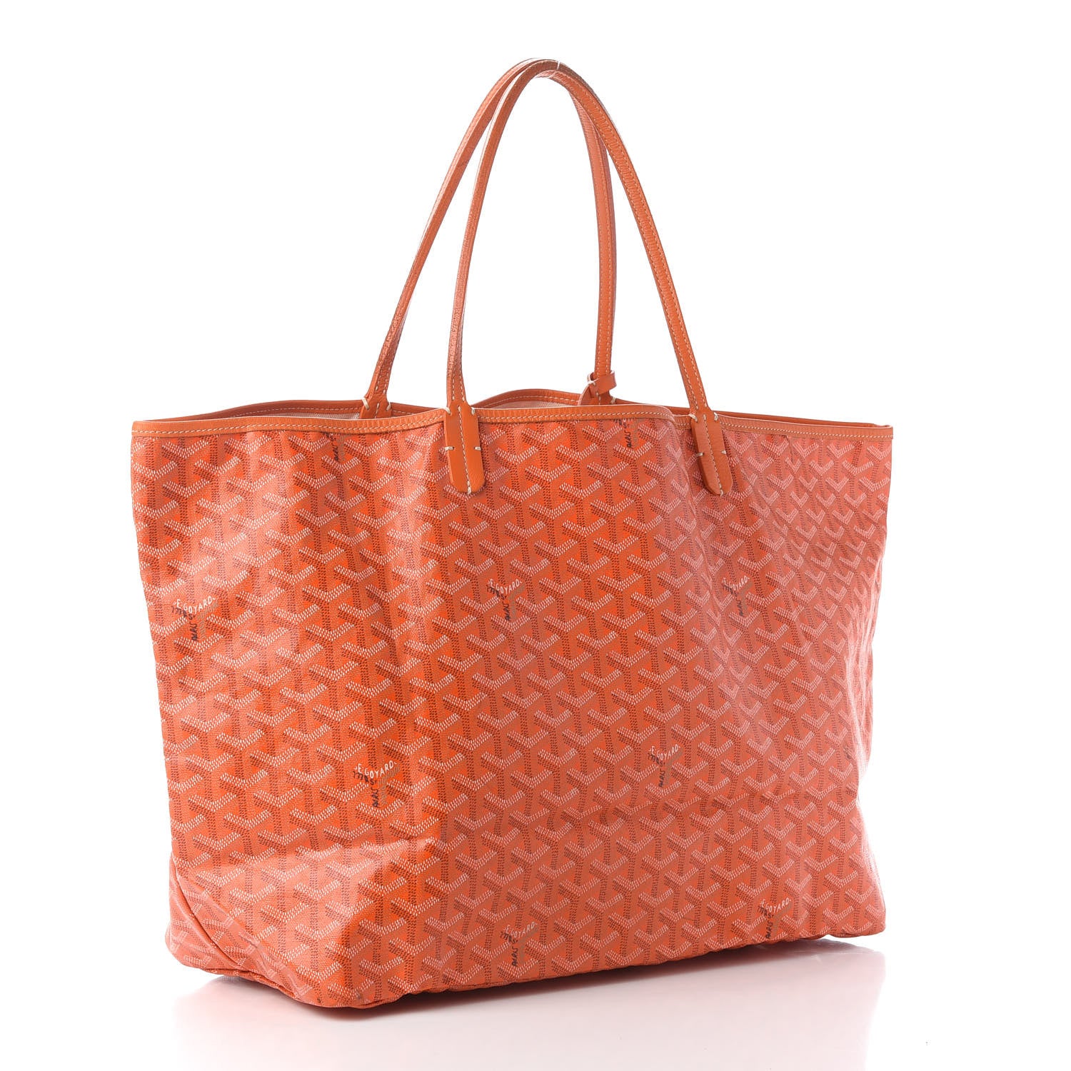 Goyard Goyardine Saint Louis GM Orange 3 of 12